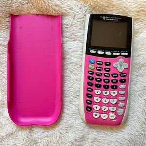 Hot Pink TI-84 Calculator